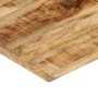 Tischplatte aus massivem Mangoholz, 25–27 mm, 80 x 70 cm von , Tischplatten - Ref: Foro24-350712, Preis: 83,22 €, Rabatt: %