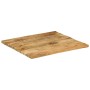 Solid mango wood table top 25-27 mm 80x70 cm by , Table tops - Ref: Foro24-350712, Price: 83,22 €, Discount: %