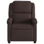 Dark Brown Fabric Reclining Massage Chair by , Armchairs - Ref: Foro24-371768, Price: 238,19 €, Discount: %