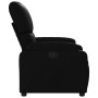 Sillón reclinable de cuero sintético negro de , Sillones - Ref: Foro24-373434, Precio: 229,48 €, Descuento: %