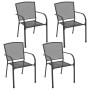 5-piece anthracite steel garden dining furniture set by , Garden sets - Ref: Foro24-3074490, Price: 273,99 €, Discount: %