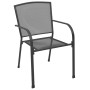 5-piece anthracite steel garden dining furniture set by , Garden sets - Ref: Foro24-3074490, Price: 273,99 €, Discount: %