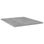 Betongraues Sperrholzregal, 4 Einheiten, 40 x 30 x 1,5 cm von , Regale - Ref: Foro24-805194, Preis: 38,20 €, Rabatt: %