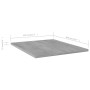 Concrete gray plywood shelf 4 units 40x30x1.5cm by , Shelves - Ref: Foro24-805194, Price: 38,20 €, Discount: %