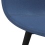 Esszimmerstühle 4 Einheiten aus blauem Stoff von , Essstühle - Ref: Foro24-325629, Preis: 167,19 €, Rabatt: %