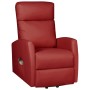 Red synthetic leather elevating massage chair by , Electric massage chairs - Ref: Foro24-329636, Price: 389,02 €, Discount: %