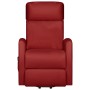 Red synthetic leather elevating massage chair by , Electric massage chairs - Ref: Foro24-329636, Price: 389,02 €, Discount: %