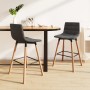 Kitchen bar stools 2 units light gray fabric by , Kitchen stools - Ref: Foro24-338626, Price: 116,62 €, Discount: %