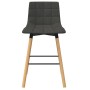 Kitchen bar stools 2 units light gray fabric by , Kitchen stools - Ref: Foro24-338626, Price: 116,62 €, Discount: %