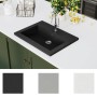 Black granite sink 600x450x120 mm by vidaXL, Sinks - Ref: Foro24-142962, Price: 124,15 €, Discount: %