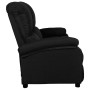 Sofá reclinable de 3 plazas de tela negro de , Sillones - Ref: Foro24-324101, Precio: 321,48 €, Descuento: %