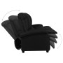 Sofá reclinable de 3 plazas de tela negro de , Sillones - Ref: Foro24-324101, Precio: 321,48 €, Descuento: %