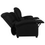 Sofá reclinable de 3 plazas de tela negro de , Sillones - Ref: Foro24-324101, Precio: 321,48 €, Descuento: %