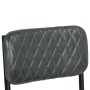 Dining chairs 2 units gray genuine leather by vidaXL, dining chairs - Ref: Foro24-246378, Price: 150,99 €, Discount: %