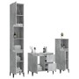 Concrete gray plywood 3-piece bathroom furniture set by , Bathroom furniture - Ref: Foro24-3185547, Price: 204,56 €, Discount: %