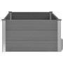 Arriate de WPC gris 100x100x54 cm de vidaXL, Maceteros y jardineras - Ref: Foro24-43605, Precio: 176,55 €, Descuento: %