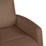 Brown synthetic leather elevating massage chair by , Electric massage chairs - Ref: Foro24-329634, Price: 418,99 €, Discount: %