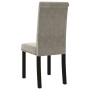 Dining chairs 4 units in light gray velvet by , dining chairs - Ref: Foro24-336874, Price: 219,99 €, Discount: %