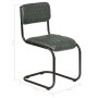 Dining chairs 2 units gray genuine leather by vidaXL, dining chairs - Ref: Foro24-246378, Price: 150,99 €, Discount: %