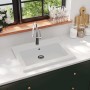 White granite sink 600x450x120 mm by vidaXL, Sinks - Ref: Foro24-142964, Price: 143,32 €, Discount: %