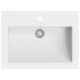 White granite sink 600x450x120 mm by vidaXL, Sinks - Ref: Foro24-142964, Price: 143,32 €, Discount: %