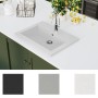 White granite sink 600x450x120 mm by vidaXL, Sinks - Ref: Foro24-142964, Price: 143,32 €, Discount: %