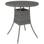 Gray synthetic rattan garden table 70x70x73 cm by , Garden tables - Ref: Foro24-310469, Price: 89,72 €, Discount: %