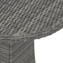 Gray synthetic rattan garden table 70x70x73 cm by , Garden tables - Ref: Foro24-310469, Price: 89,72 €, Discount: %