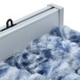 Blau-weißer Chenille-Moskitonetzvorhang 56x200 cm von , Moskitonetze für Fenster - Ref: Foro24-315126, Preis: 35,99 €, Rabatt: %