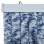 Blau-weißer Chenille-Moskitonetzvorhang 56x200 cm von , Moskitonetze für Fenster - Ref: Foro24-315126, Preis: 35,99 €, Rabatt: %