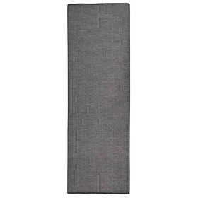 Gray flat weave outdoor rug 80x250 cm by , Rugs - Ref: Foro24-340772, Price: 35,57 €, Discount: %