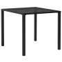 Garden bistro table and chairs 3 pieces black steel by , Garden sets - Ref: Foro24-44269, Price: 268,99 €, Discount: %