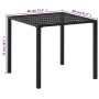 Garden bistro table and chairs 3 pieces black steel by , Garden sets - Ref: Foro24-44269, Price: 268,99 €, Discount: %