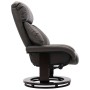 Sillón reclinable para TV con reposapiés cuero sintético gris de , Sillones - Ref: Foro24-248674, Precio: 267,99 €, Descuento: %