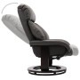 Sillón reclinable para TV con reposapiés cuero sintético gris de , Sillones - Ref: Foro24-248674, Precio: 267,99 €, Descuento: %