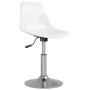 Swivel dining chairs 4 units PP white by , dining chairs - Ref: Foro24-338264, Price: 186,44 €, Discount: %