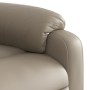 Sillón reclinable de cuero sintético color capuchino de , Sillones - Ref: Foro24-373440, Precio: 230,99 €, Descuento: %