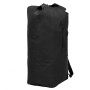 Bolso de lona estilo militar 85 L negro de vidaXL, Bolsas de deporte - Ref: Foro24-91387, Precio: 32,61 €, Descuento: %