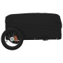 Remolque para bicicleta hierro negro 30 kg de , Remolques para bicicletas - Ref: Foro24-94038, Precio: 89,90 €, Descuento: %