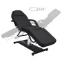 Black massage table 180x62x(87-112) cm by , massage tables - Ref: Foro24-110265, Price: 502,30 €, Discount: %