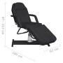 Black massage table 180x62x(87-112) cm by , massage tables - Ref: Foro24-110265, Price: 502,30 €, Discount: %