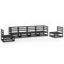 Gartenmöbel-Set 6-teilig, schwarzes massives Kiefernholz von , Gartensets - Ref: Foro24-3075403, Preis: 435,06 €, Rabatt: %