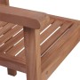 Stapelbare Gartenstühle 4 Einheiten aus massivem Teakholz von vidaXL, Gartenstühle - Ref: Foro24-43037, Preis: 301,12 €, Raba...