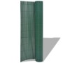 Double-sided green PVC garden fence 90x500 cm by vidaXL, fence panels - Ref: Foro24-43628, Price: 44,38 €, Discount: %