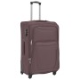 Set of 3 brown soft suitcases by vidaXL, Suitcases - Ref: Foro24-91318, Price: 167,51 €, Discount: %