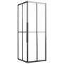 ESG shower cabin black frosted 80x80x180 cm by , shower doors - Ref: Foro24-151857, Price: 245,73 €, Discount: %