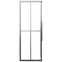 ESG shower cabin black frosted 80x80x180 cm by , shower doors - Ref: Foro24-151857, Price: 245,73 €, Discount: %