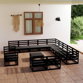 Garden furniture set 14 pieces solid pine wood by , Garden sets - Ref: Foro24-3075973, Price: 1,00 €, Discount: %