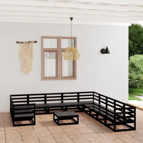 Garden furniture set 12 pieces solid pine wood by , Garden sets - Ref: Foro24-3076023, Price: 911,99 €, Discount: %