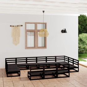 Garden furniture set 13 pieces solid pine wood by , Garden sets - Ref: Foro24-3076193, Price: 914,99 €, Discount: %